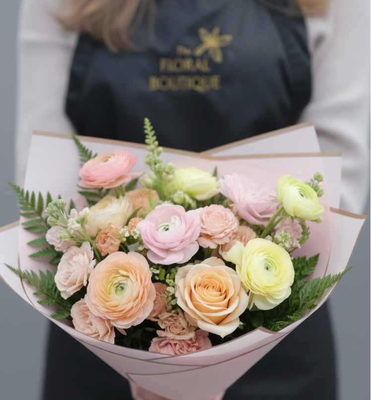 Summer Sorbet Hand-Tied Bouquet