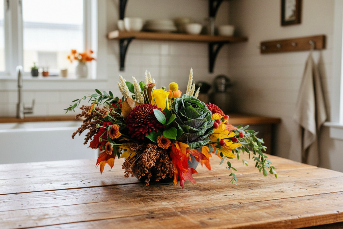 Harvest Gathering Centerpiece