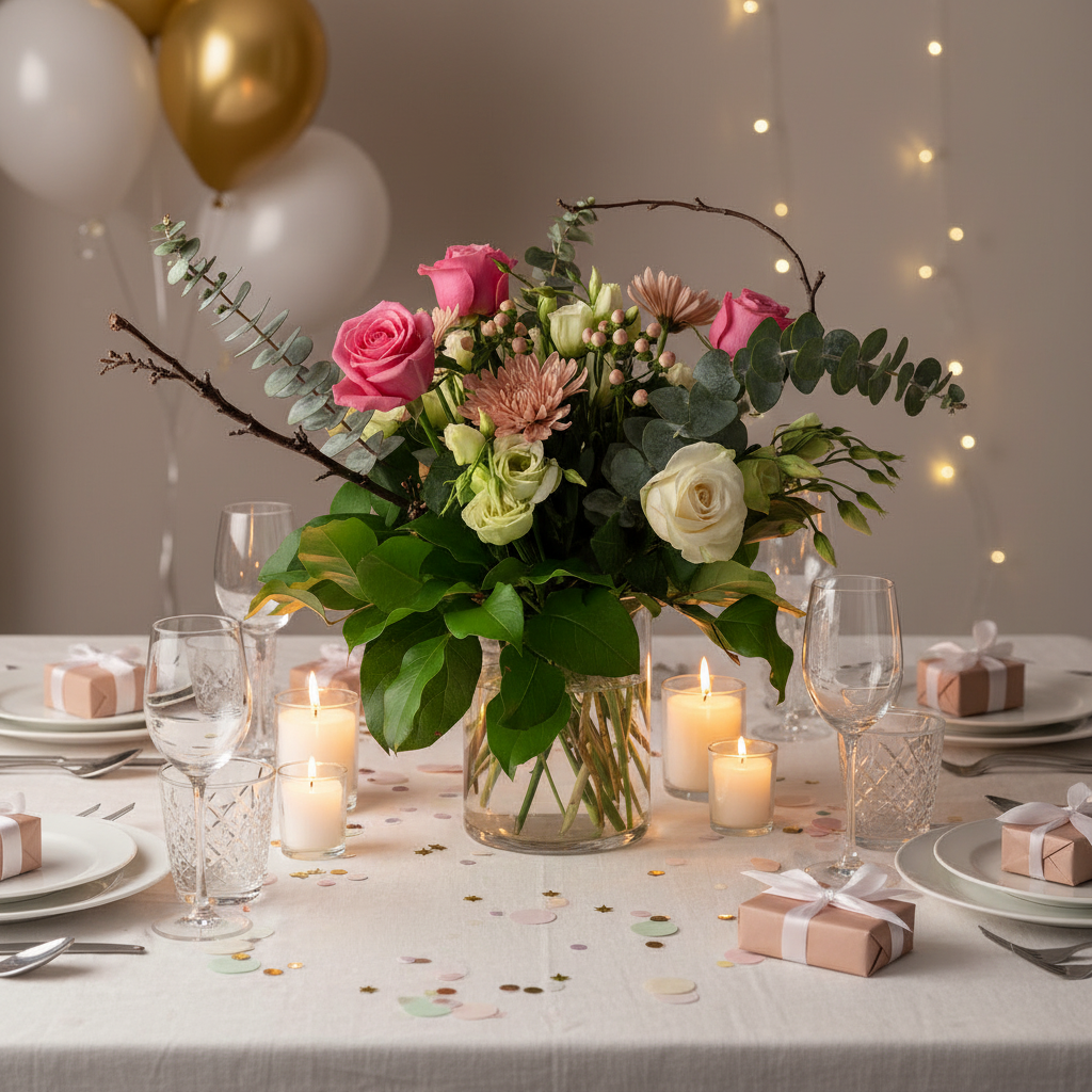 Perfectly Pink Vase Arrangement
