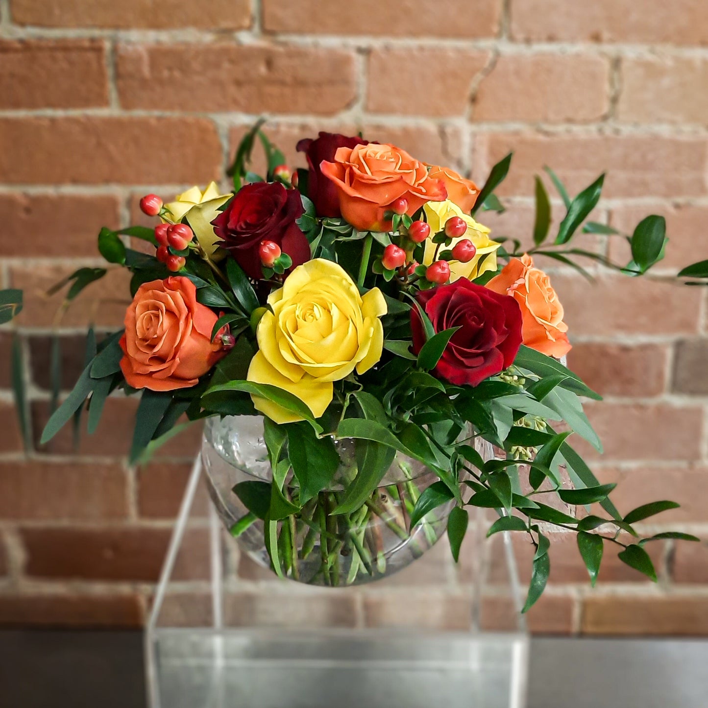 Roses in a Vase