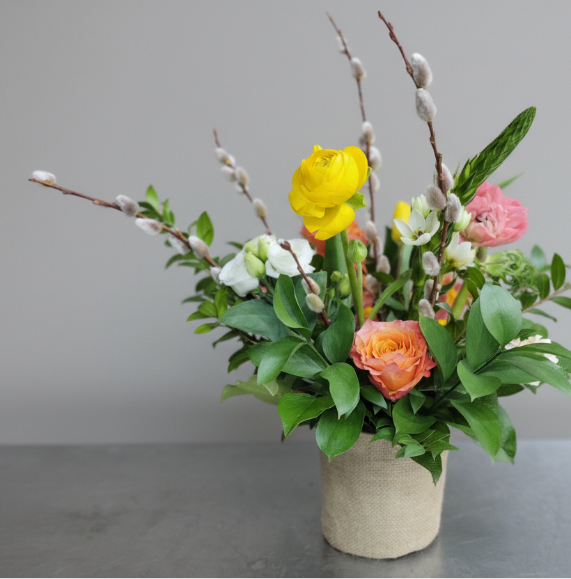 Sunlit Spring Arrangement