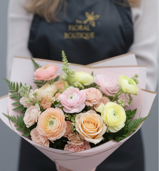 Summer Sorbet Hand-Tied Bouquet