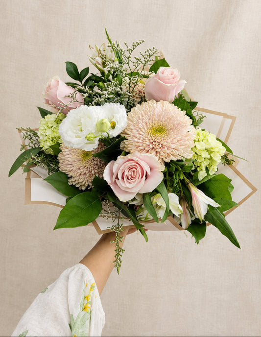 Touch of Blush Hand-Tied Bouquet