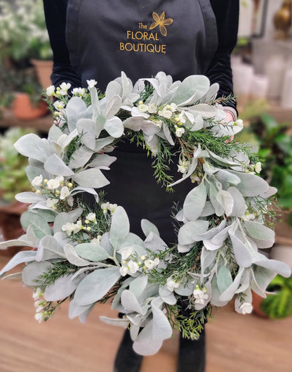 Winter Frost Wreath