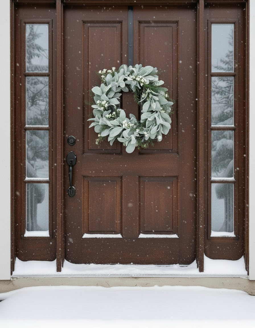 Winter Frost Wreath