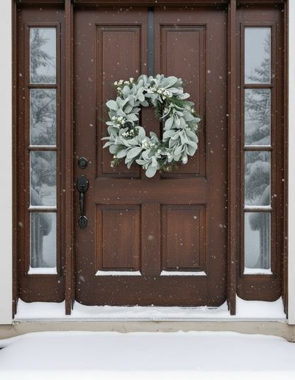Winter Frost Wreath